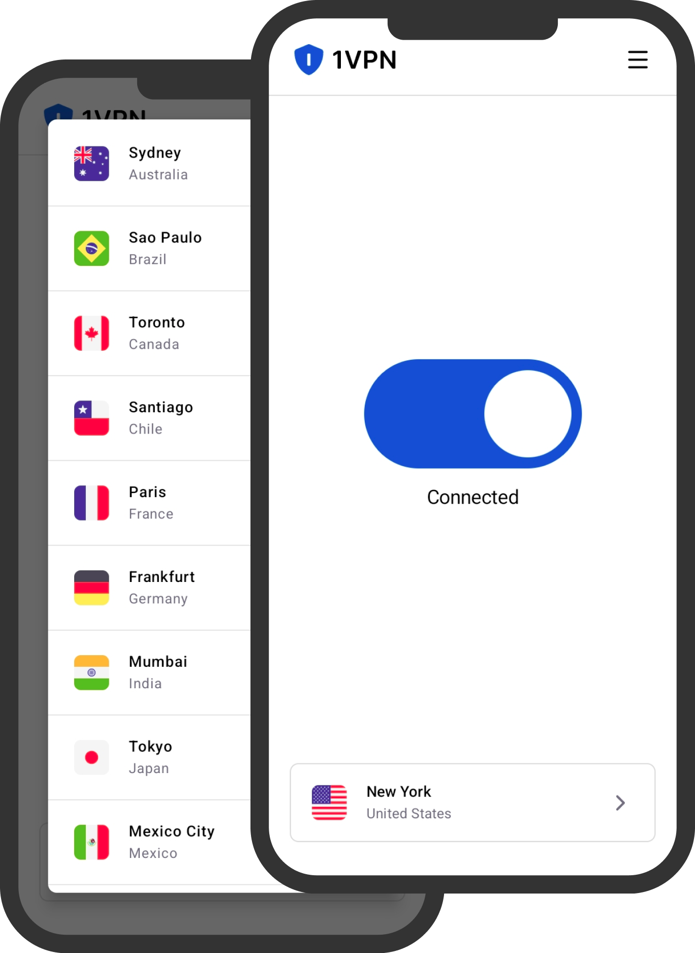 1VPN Screenshots
